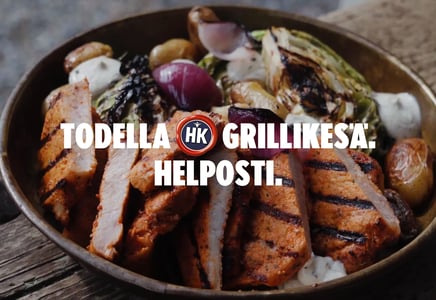 Porsaan fileepihvin grillaaminen kaasugrillissä