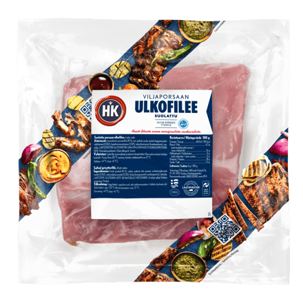 HK Viljaporsaan ulkofilee, suolattu (3831)