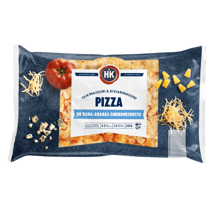 HK Pizza kana-ananas-sinihomejuusto (7462)