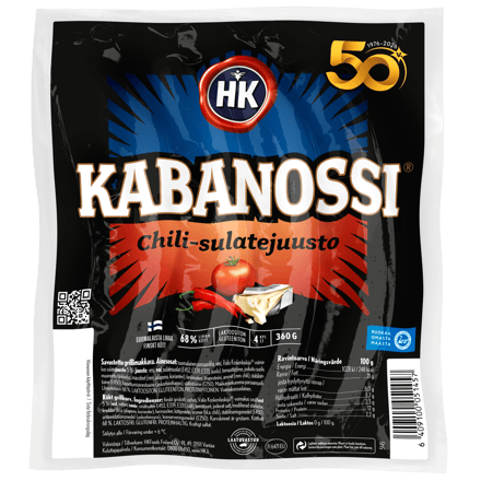 HK Kabanossi® Chili-Sulatejuusto (5145)