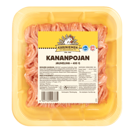 Kariniemen Kananpojan jauheliha 400 g (2333)