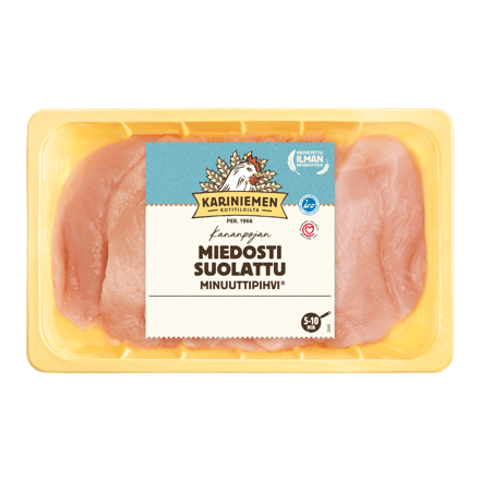 Kariniemen Kananpojan Minuuttipihvi®, miedosti suolattu (2668)