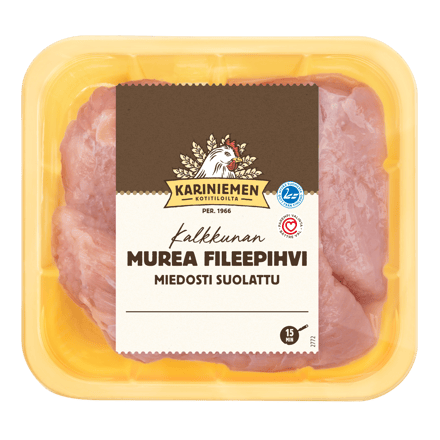 Kariniemen Kalkkunan fileepihvi miedosti suolattu (2772)