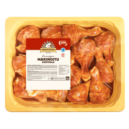 Kariniemen Kananpojan Koipipala, marinoitu (2931)