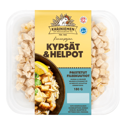 Kariniemen Kananpojan kypsät ja helpot kanafileekuutiot (7240)