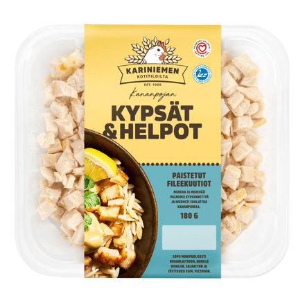 Kariniemen Kananpojan kypsät ja helpot kanafileekuutiot (7240)