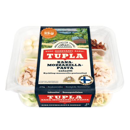 Mäkitalon Farmi Tupla Kana-mozzarella-pastasalaatti (7611)