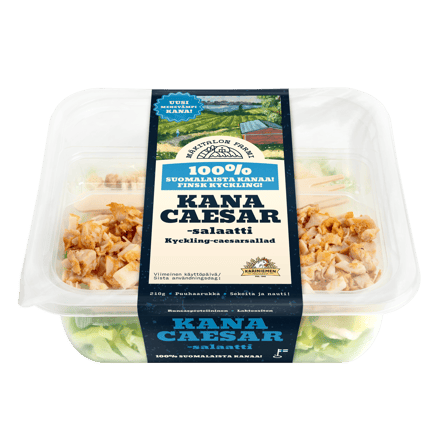 Mäkitalon Farmi Salaattiateria Kana-caesarsalaatti (7640)