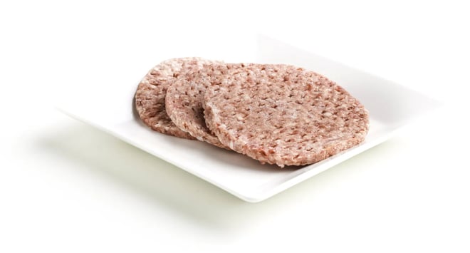 HK Nauta hampurilaispihvi 75 g, pakaste (6449)