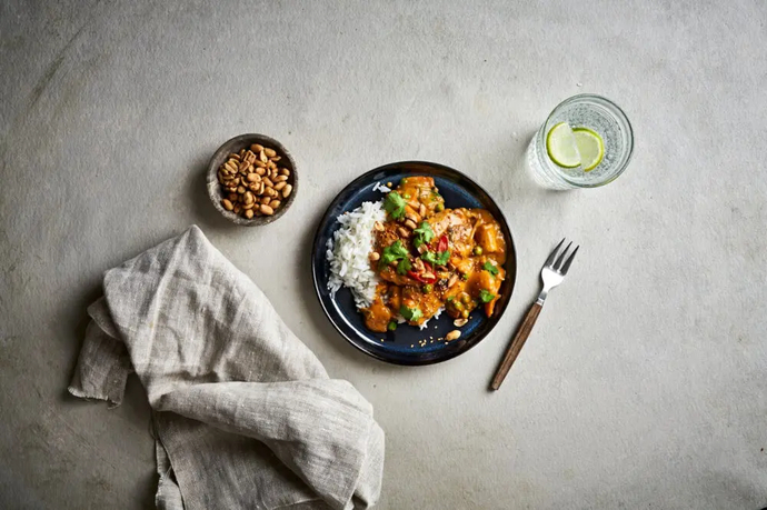 Kausikana - broileri-kookoswokki