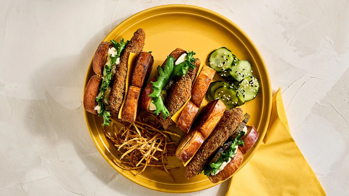 Kanasando paneroidusta fileepihvistä