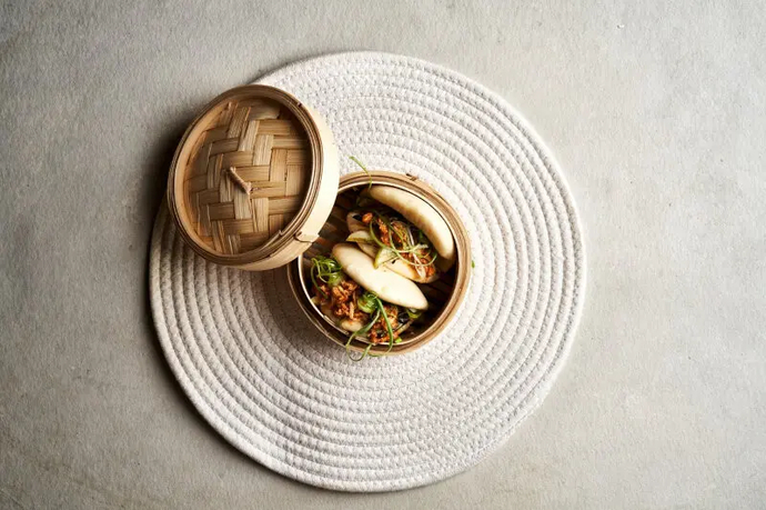 HK Pulled Vege Bao ja XO-kastiketta