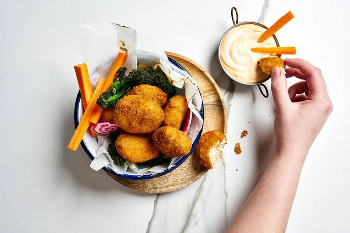 Nugetit ja chili-inkivääridippi