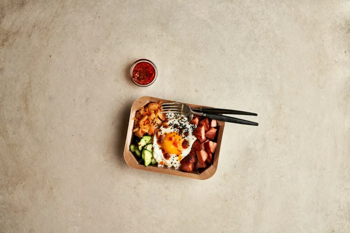 Korealainen lounasboksi HK Sinisestä