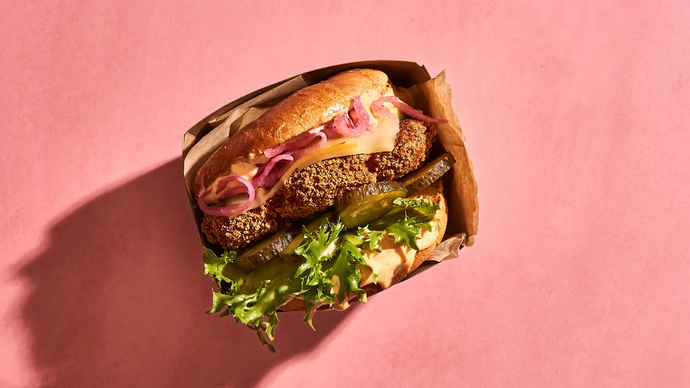 Crispy Chicken burger - rapea kanahampurilainen