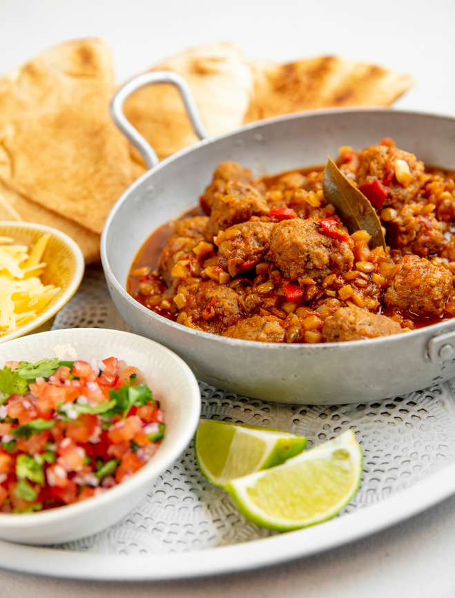 Lammaspyörykät ja linssichili