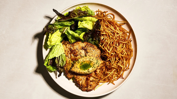 Lehtipihvi possun ulkofileestä grillissä