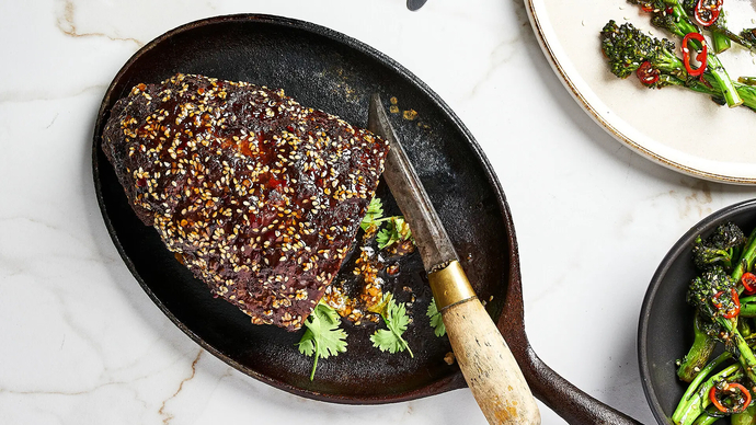 Lihamureke barbequekastikkeella