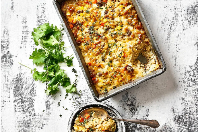 Paolan jauheliha-makaronivuoka