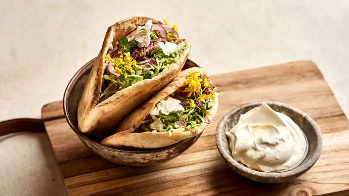 Pulled Beef Pita