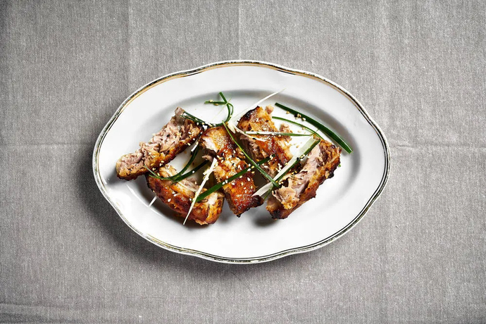 Miso & seesaminsiemen ribsit