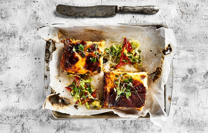 TexMex-broilerilasagnette, kylmävalmistus