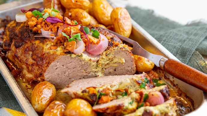 Lihamureketta ja metsäsienikastiketta