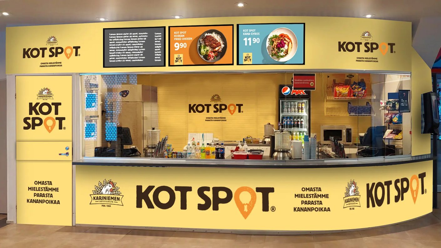 Kot Spot myyntipiste