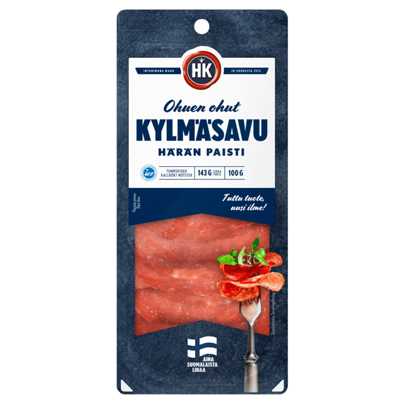 HK Ohuen ohut Härän Kylmäsavupaisti (4645)