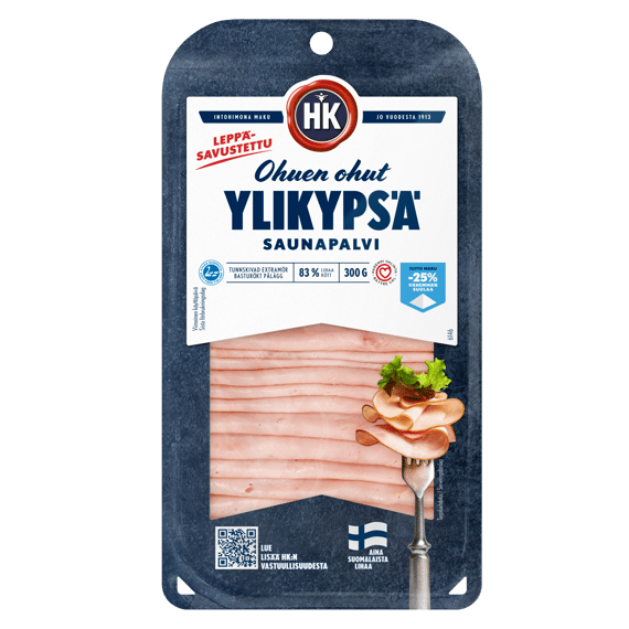 HK Ohuen ohut Ylikypsä Saunapalvikinkku (6146)