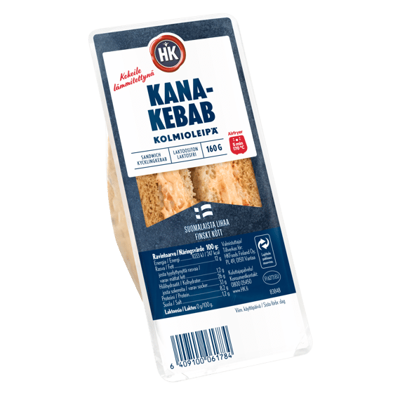HK Kanakebab kolmioleipä (6178)