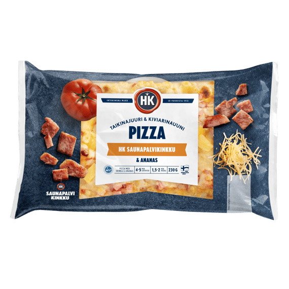 HK Pizza Kinkku-ananas (7581)
