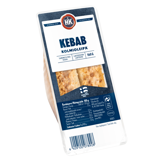 HK Kebab kolmioleipä (7892)