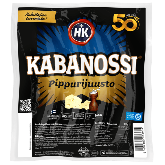 HK Kabanossi® Pippurijuusto (6660)