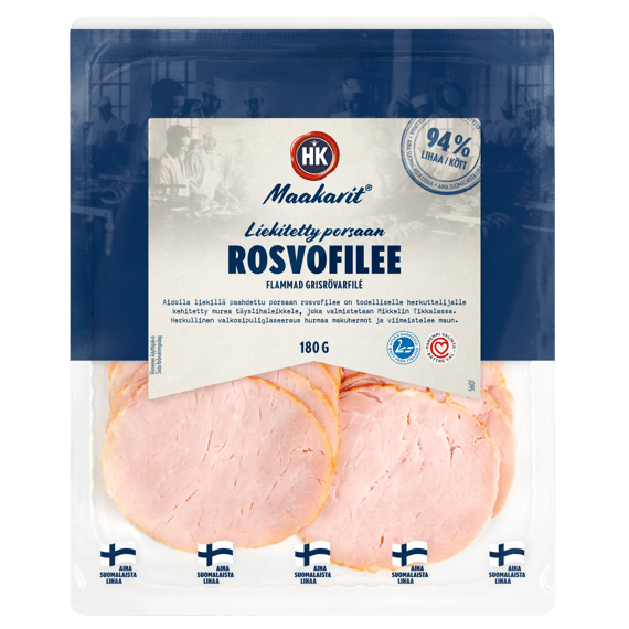 HK Maakarit® Liekitetty porsaan rosvofilee (5607)