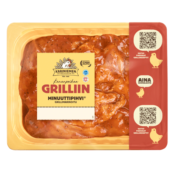 Kariniemen Kananpojan Minuuttipihvi® Grillimarinoitu (2699)