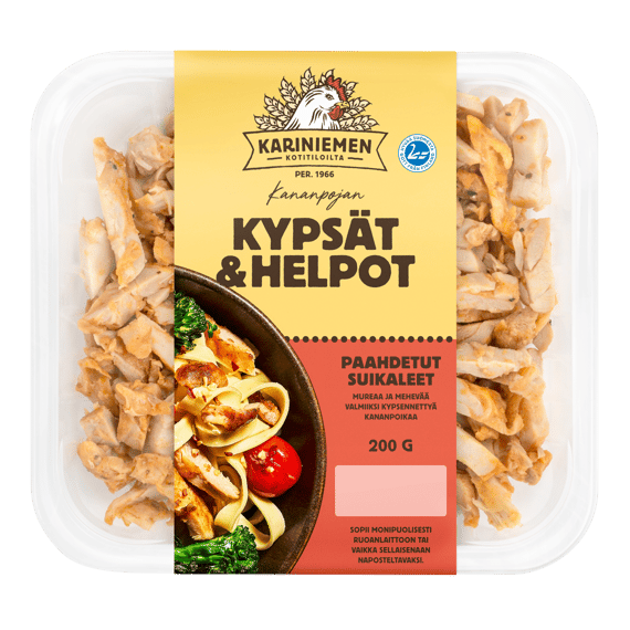 Kariniemen Kananpojan Kypsät ja Helpot Paahdetut suikaleet (7639)