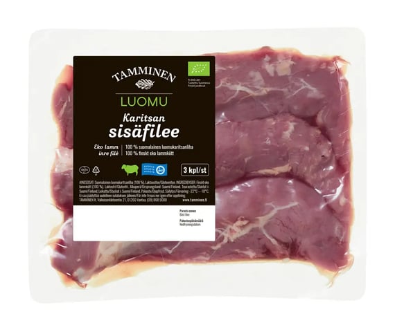 Tamminen Luomu Karitsan sisäfilee (3909)