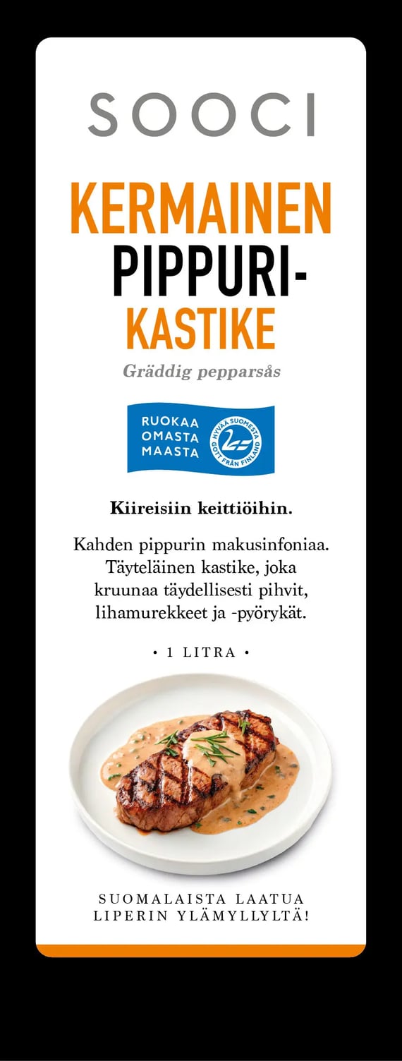 Kivikylän Sooci Kermainen pippurikastike (6893)