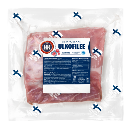 HK Viljaporsaan ulkofilee, suolattu (3831)