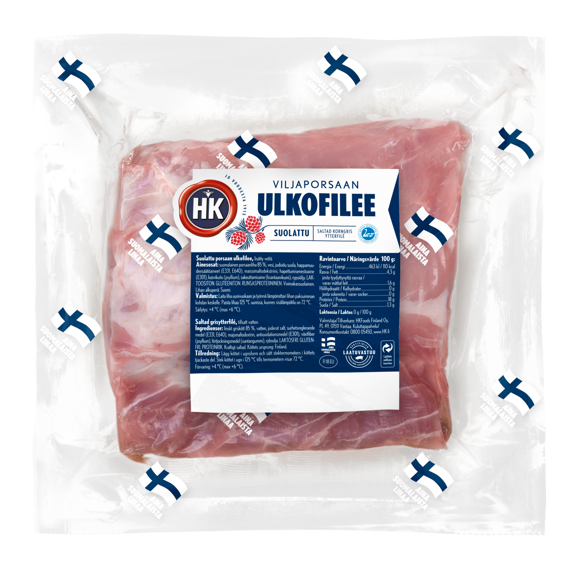 HK Viljaporsaan ulkofilee, suolattu (3831)