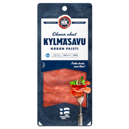 HK Ohuen ohut Härän Kylmäsavupaisti (4645)