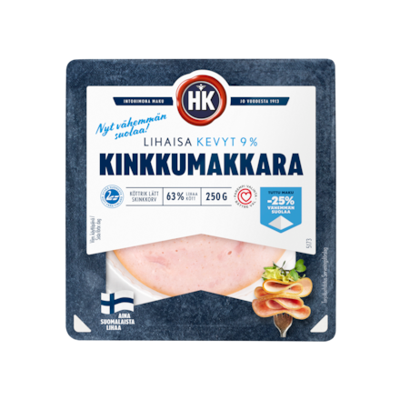 HK Lihaisa Kevyt kinkkumakkara 9% (5173)