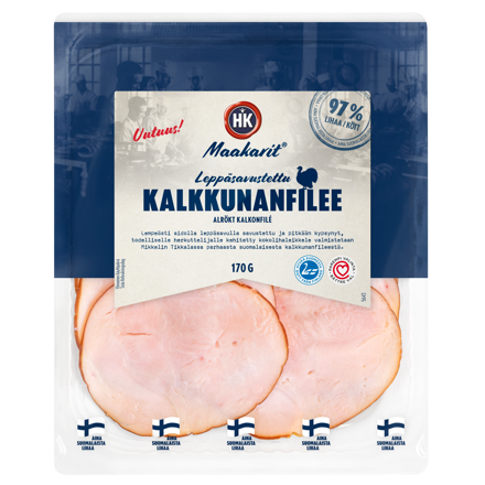 HK Maakarit® Leppäsavustettu kalkkunafilee (5643)