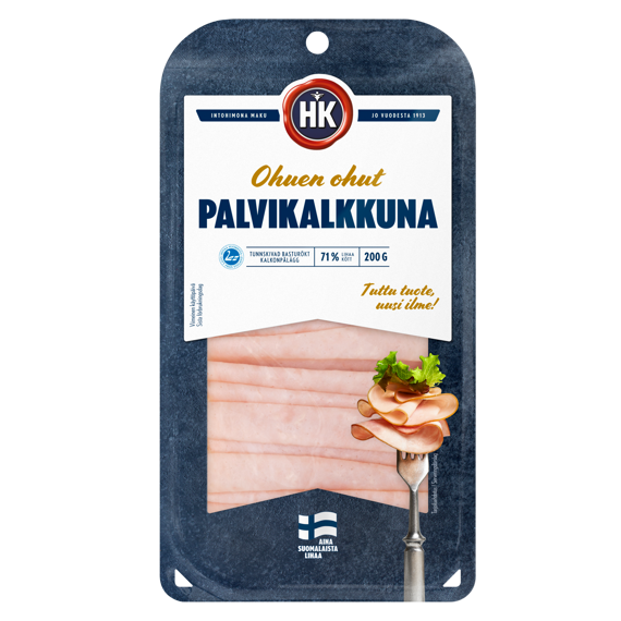 HK Ohuen ohut Palvikalkkuna (6109)