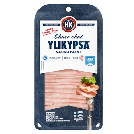 HK Ohuen ohut Ylikypsä Saunapalvikinkku (6146)
