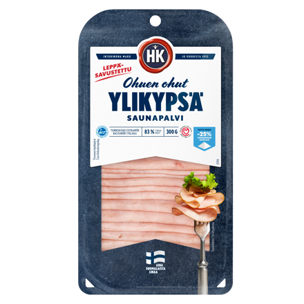 HK Ohuen ohut Ylikypsä Saunapalvikinkku (6146)