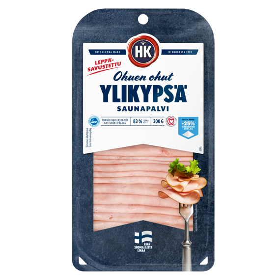 HK Ohuen ohut Ylikypsä Saunapalvikinkku (6146)