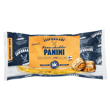 HK Helsingin Kauppiaiden Leipäbaari panini Kana-cheddar (7315)