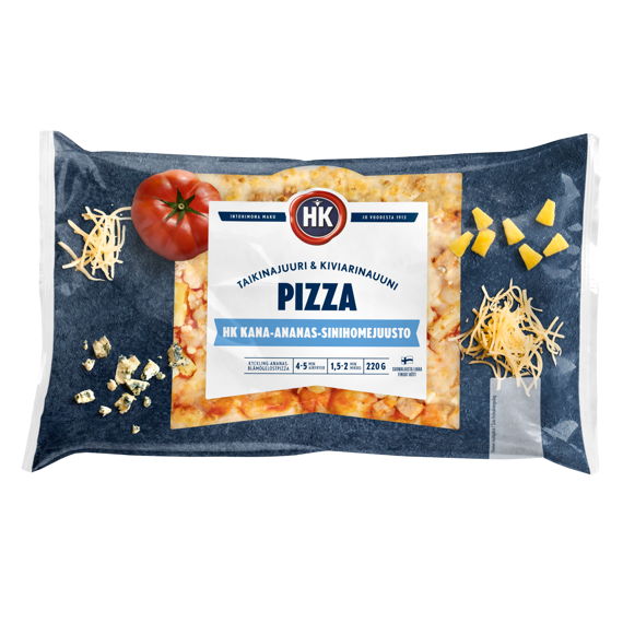 HK Pizza kana-ananas-sinihomejuusto (7462)